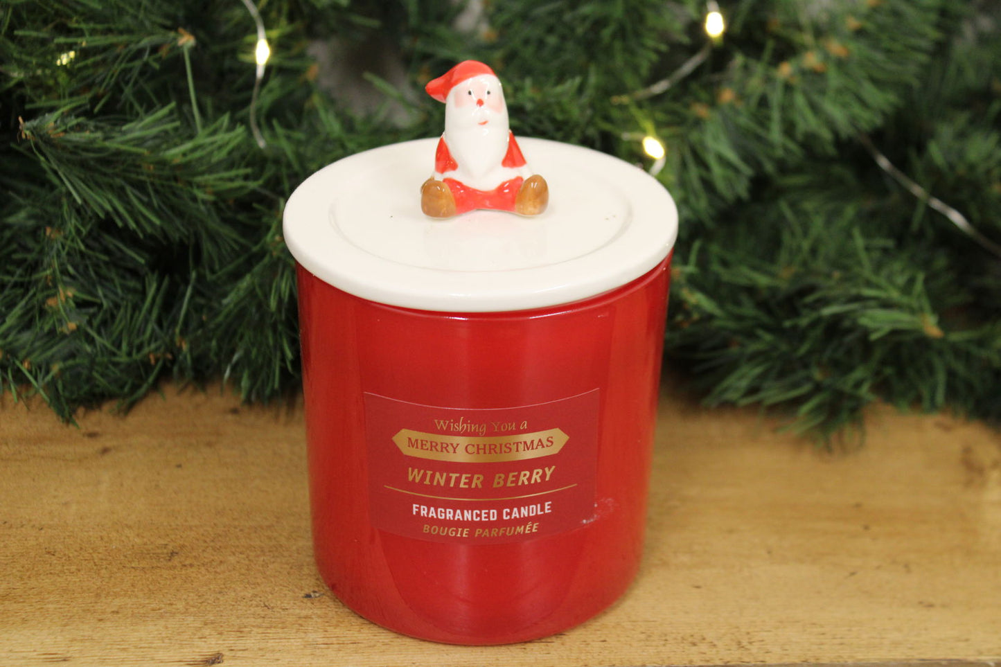 Father Christmas Character Candle