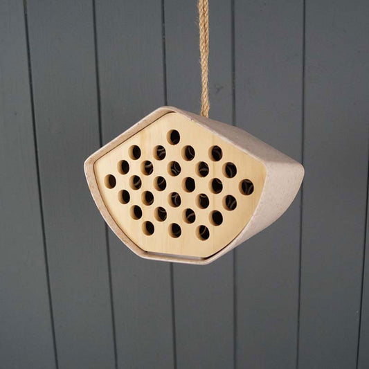 Earthy Sustainable Bee House (16cm)